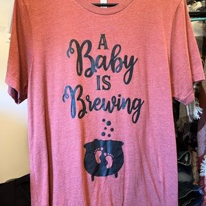 Baby is Brewing Tee/Fall maternity